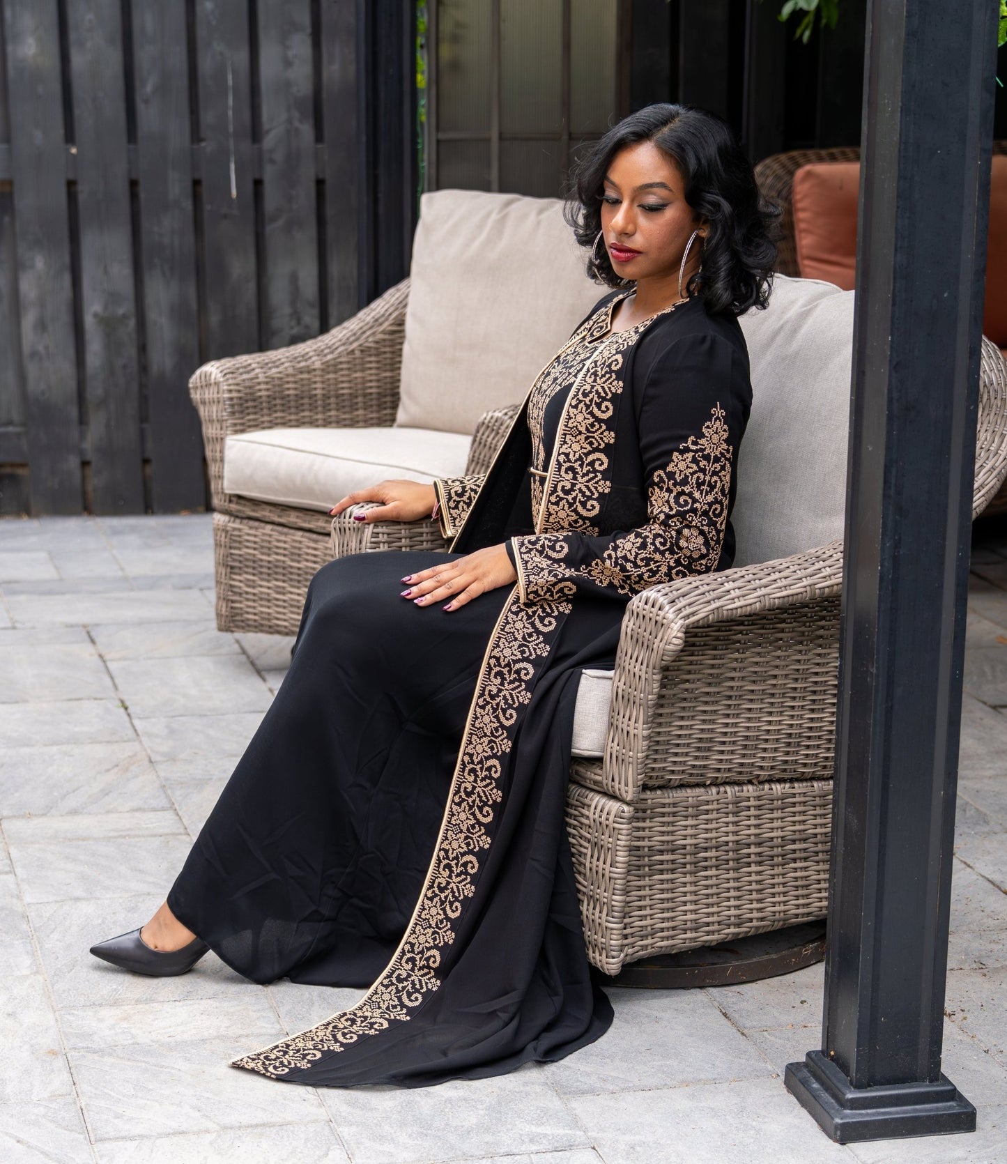 Palestinian Abaya 2 - Pieces - Rana Muda