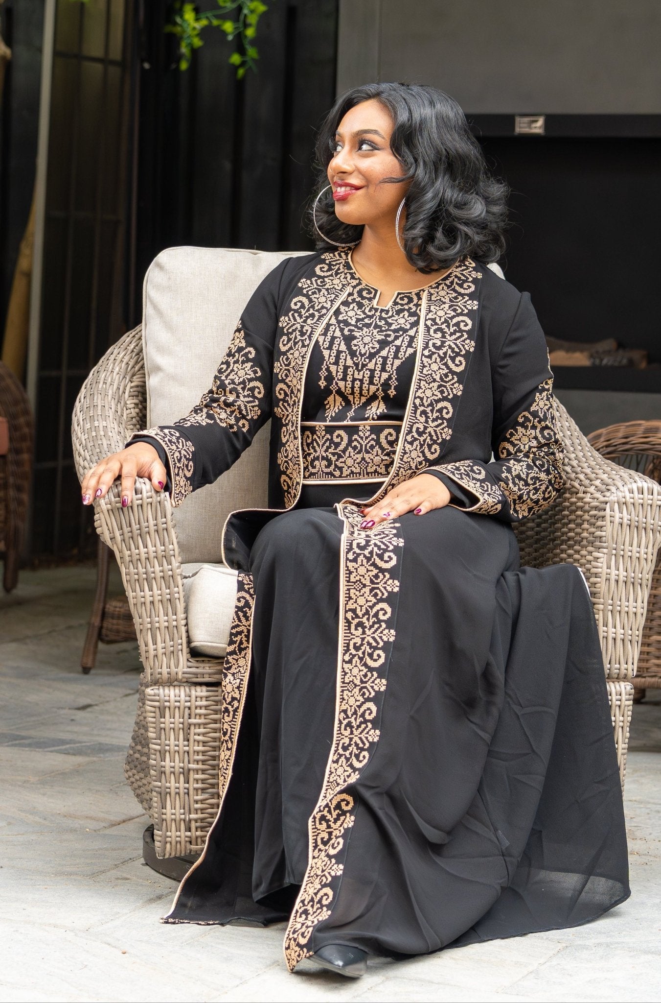 Palestinian Abaya 2 - Pieces - Rana Muda