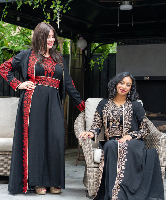 Palestinian Abaya 2 - Pieces - Rana Muda
